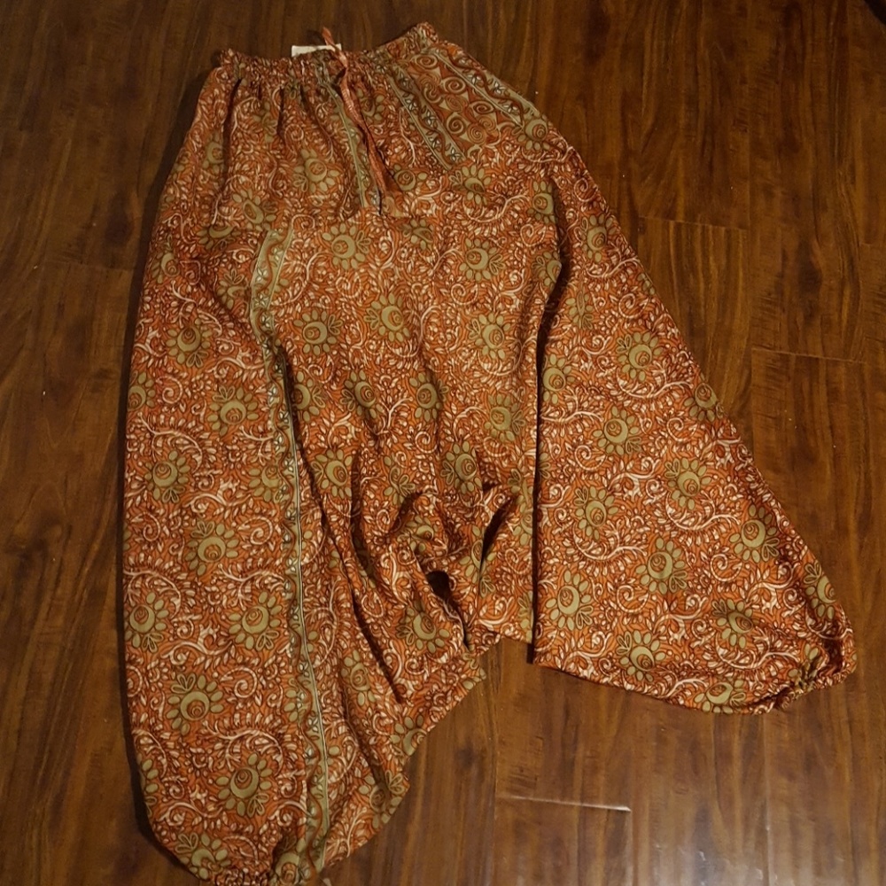 Fair Trade Made Slouchy Yoga Pants - New!